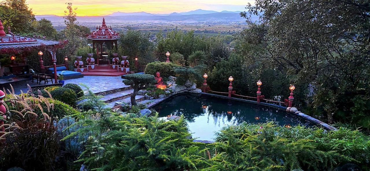 Vila Casa Jardin Oriental Aldea del Fresno Exteriér fotografie