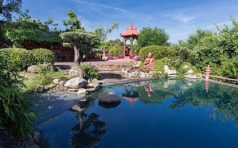 Vila Casa Jardin Oriental Aldea del Fresno Exteriér fotografie